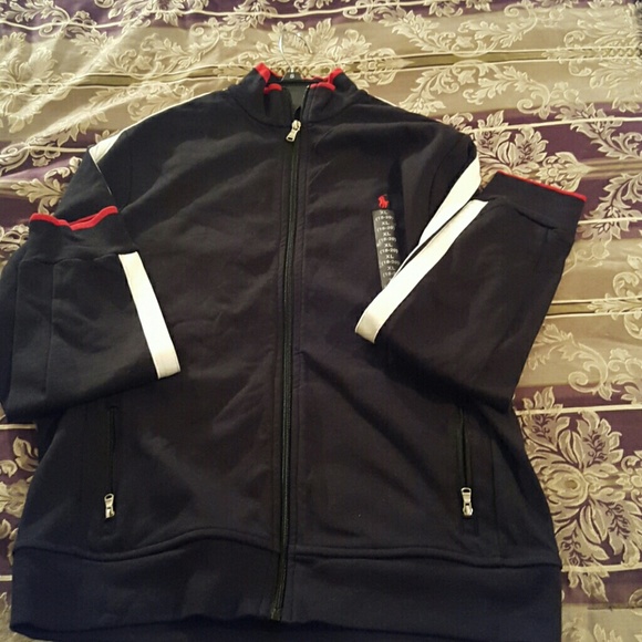 NWT! BOY'S POLO RALPH LAUREN TRACK JACKET - Picture 3 of 7